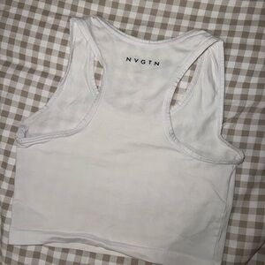 NVGTN Women's Classic White Tank Top